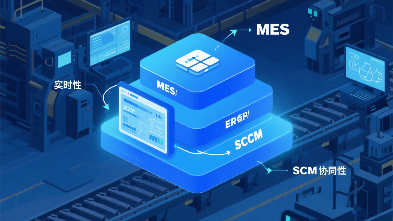 大型企业MES的原理性对比：与ERP、SCM系统有何不同