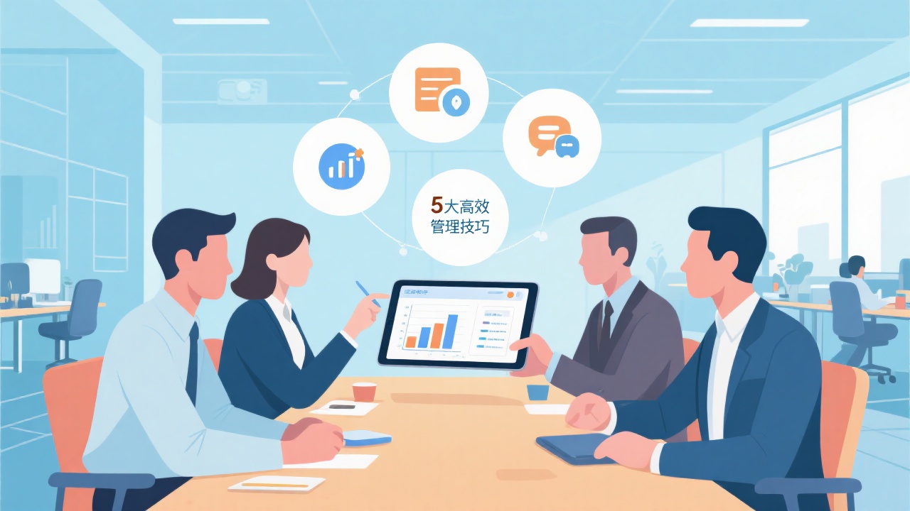 商混客户管理难？揭秘高效管理5大技巧！