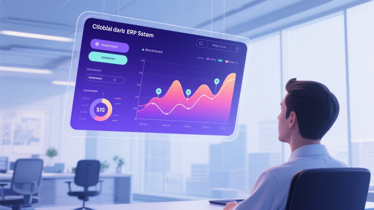 多语言ERP系统销售市场，数据看板揭示哪些商机？