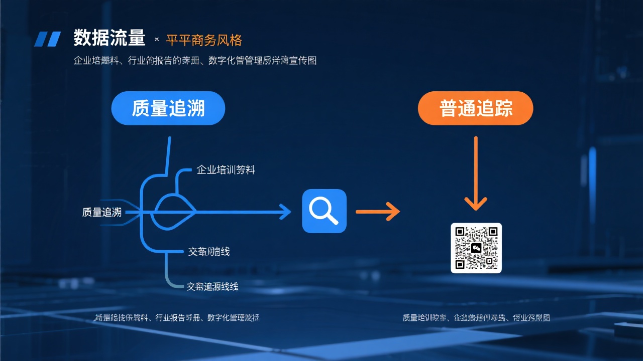 质量追溯与普通追踪的区别在哪里？一文讲清差异点