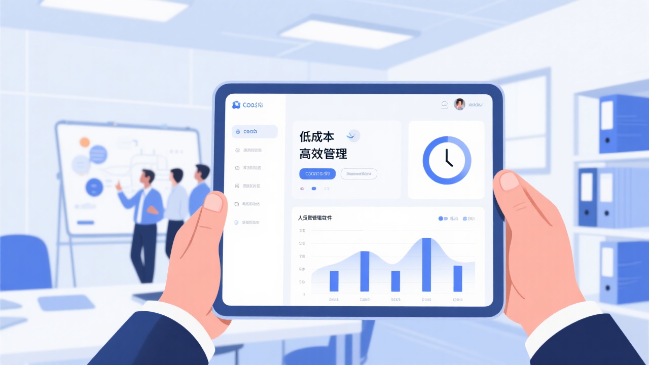 低成本人员管理软件怎么选？省钱又高效！