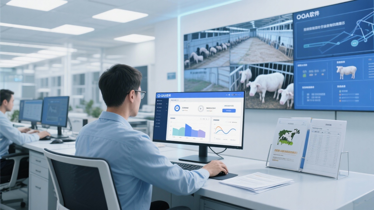畜牧养殖场如何选择高效OA软件？