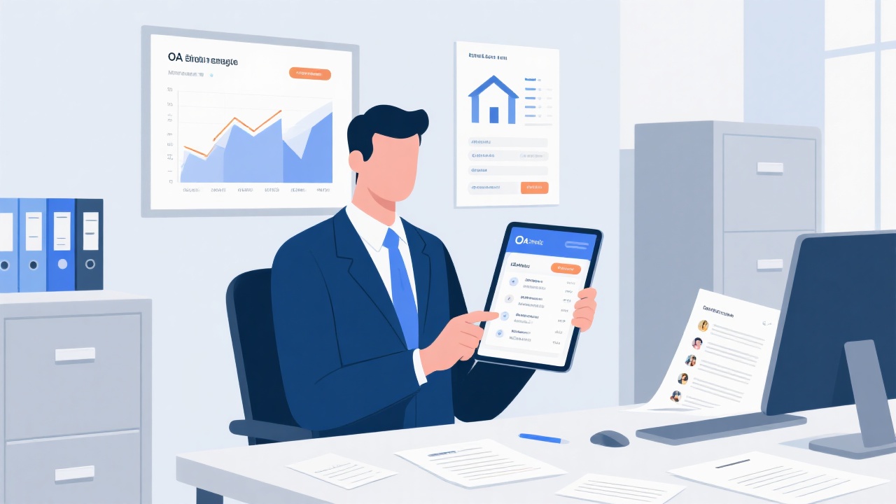 房产租赁行业必备:OA软件怎么选?高效管理秘诀!