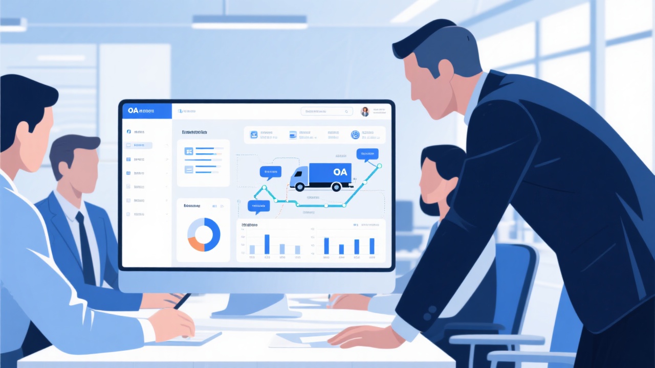 整车配送企业如何选对OA软件？效率翻倍的秘密！