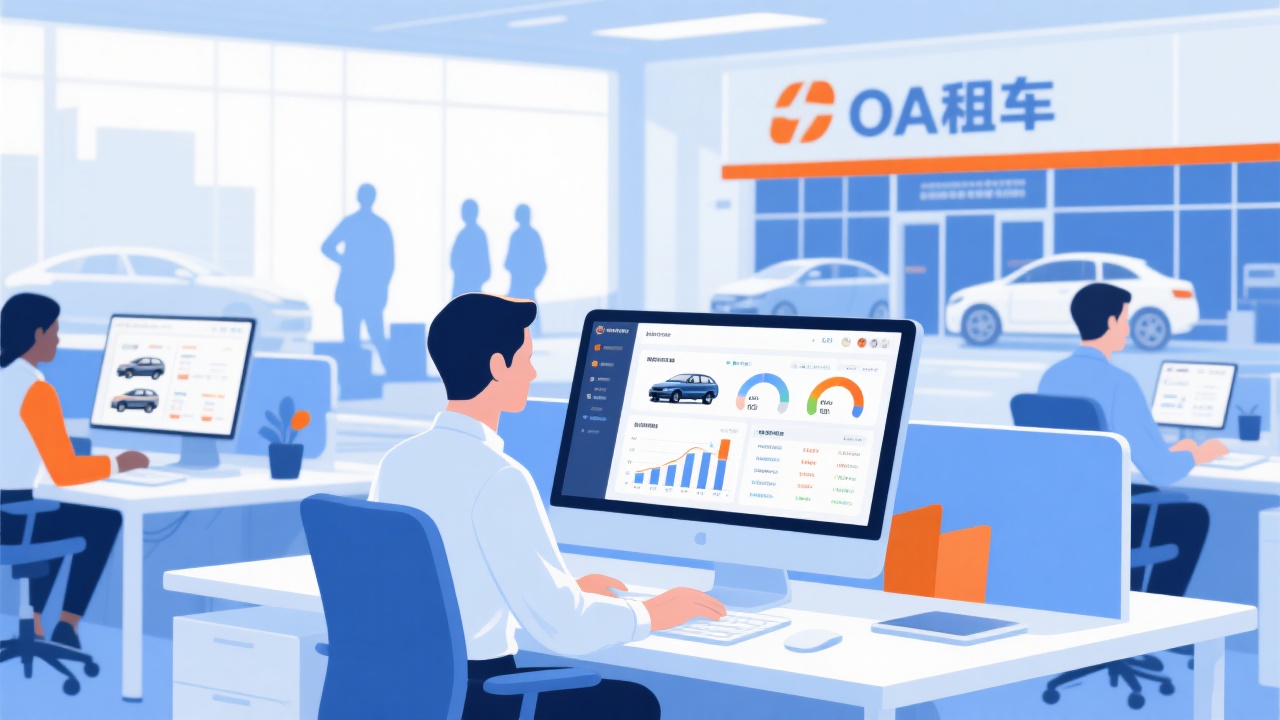 汽车租赁行业如何用好OA系统提升效率？