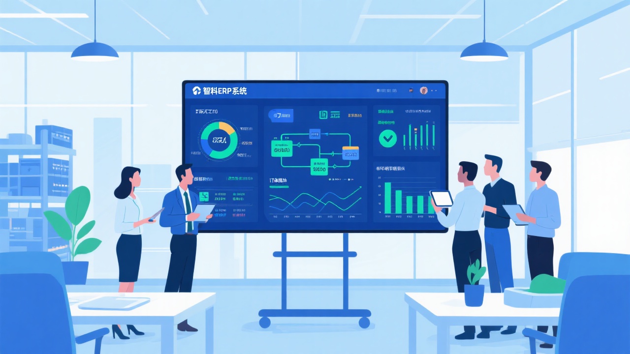 企业如何用智料生产管理ERP系统提升效率?