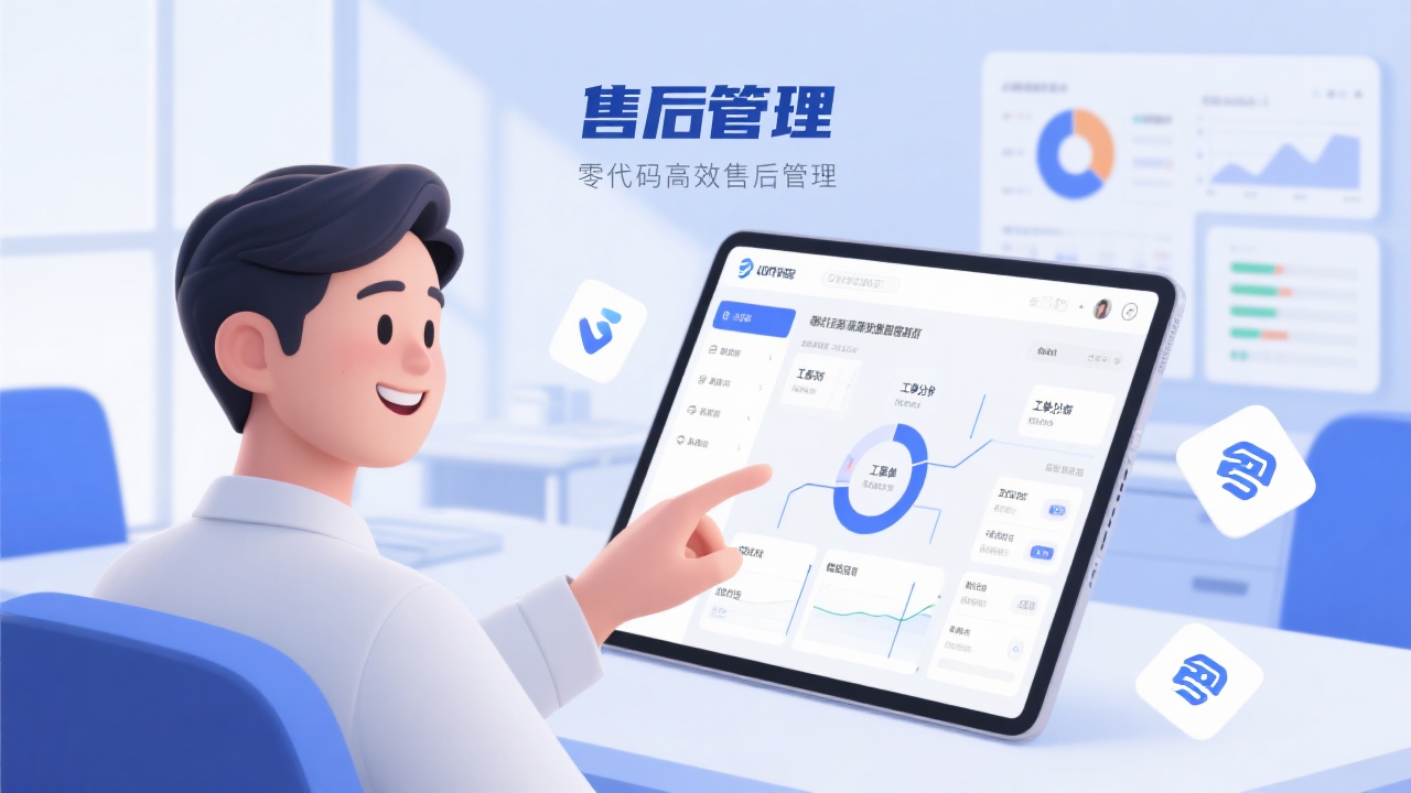 零代码开发售后管理解决方案，真的能省时省力？