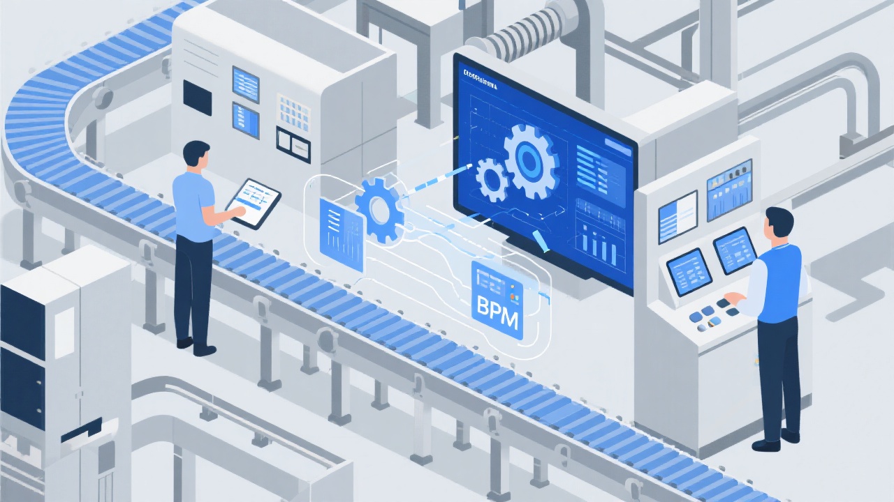 ERP系统+BPM建模，如何优化生产流程？