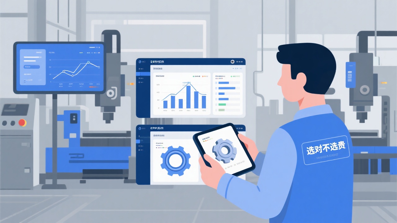 专业机械行业ERP怎么选？选对不选贵！