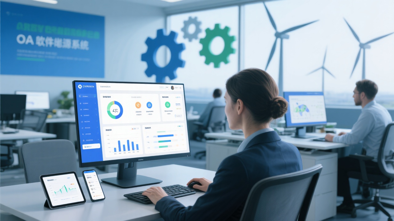 风电公司必备：OA软件怎么选？高效办公的秘密武器！
