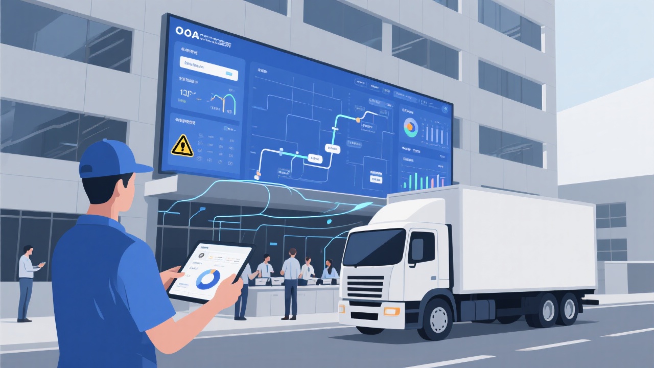 汽车物流企业OA系统怎么选？避开这些坑！