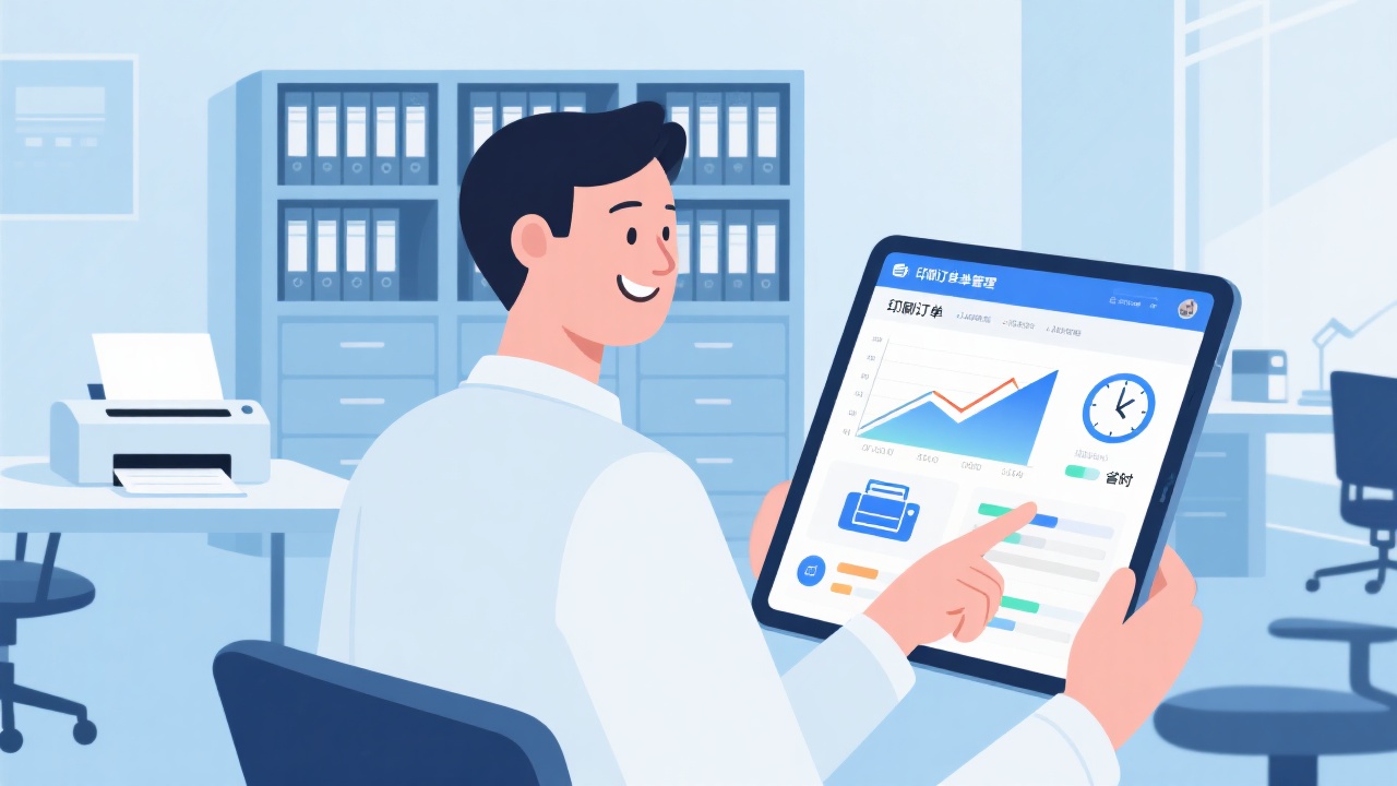 客户印刷管理系统:如何帮你省时省力提效率?