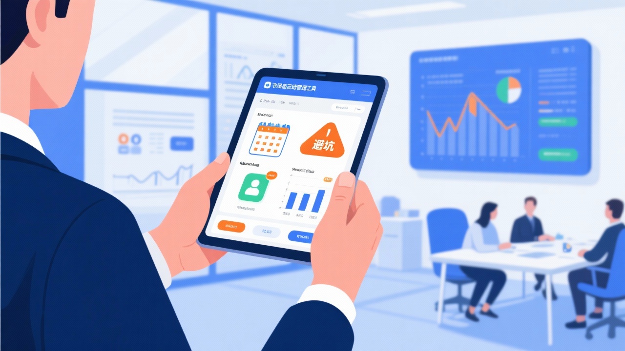 企业市场活动管理工具怎么选?避开这些坑!