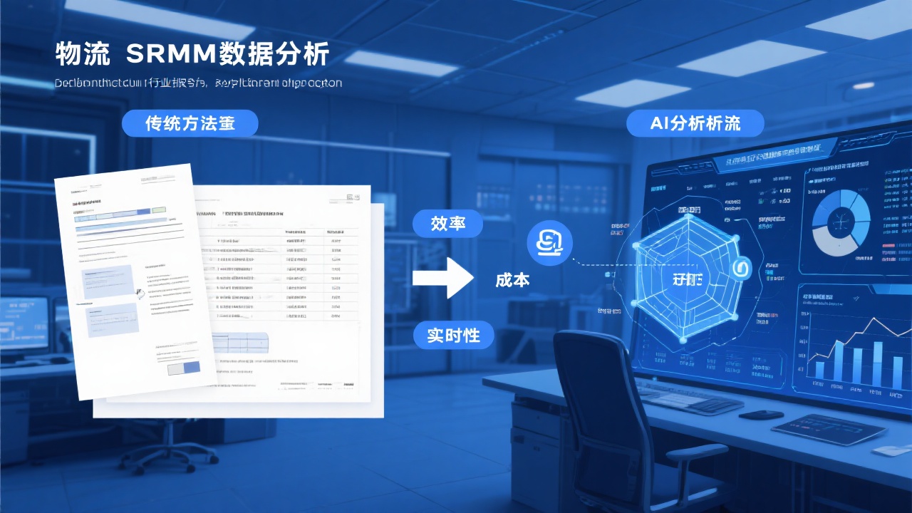 物流企业SRM数据分析与传统方法的核心区别