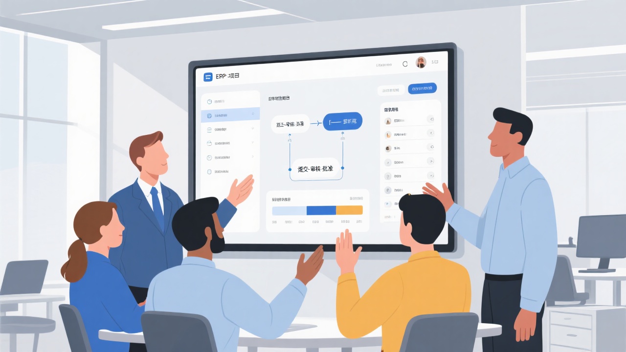 ERP项目管理流程审批,如何高效通关?