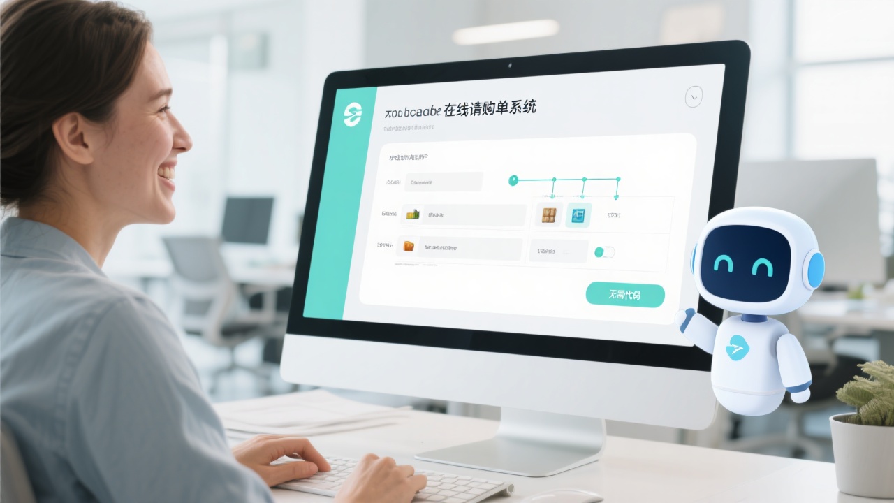 不懂编程也能轻松搞定！无代码在线请购单怎么用？