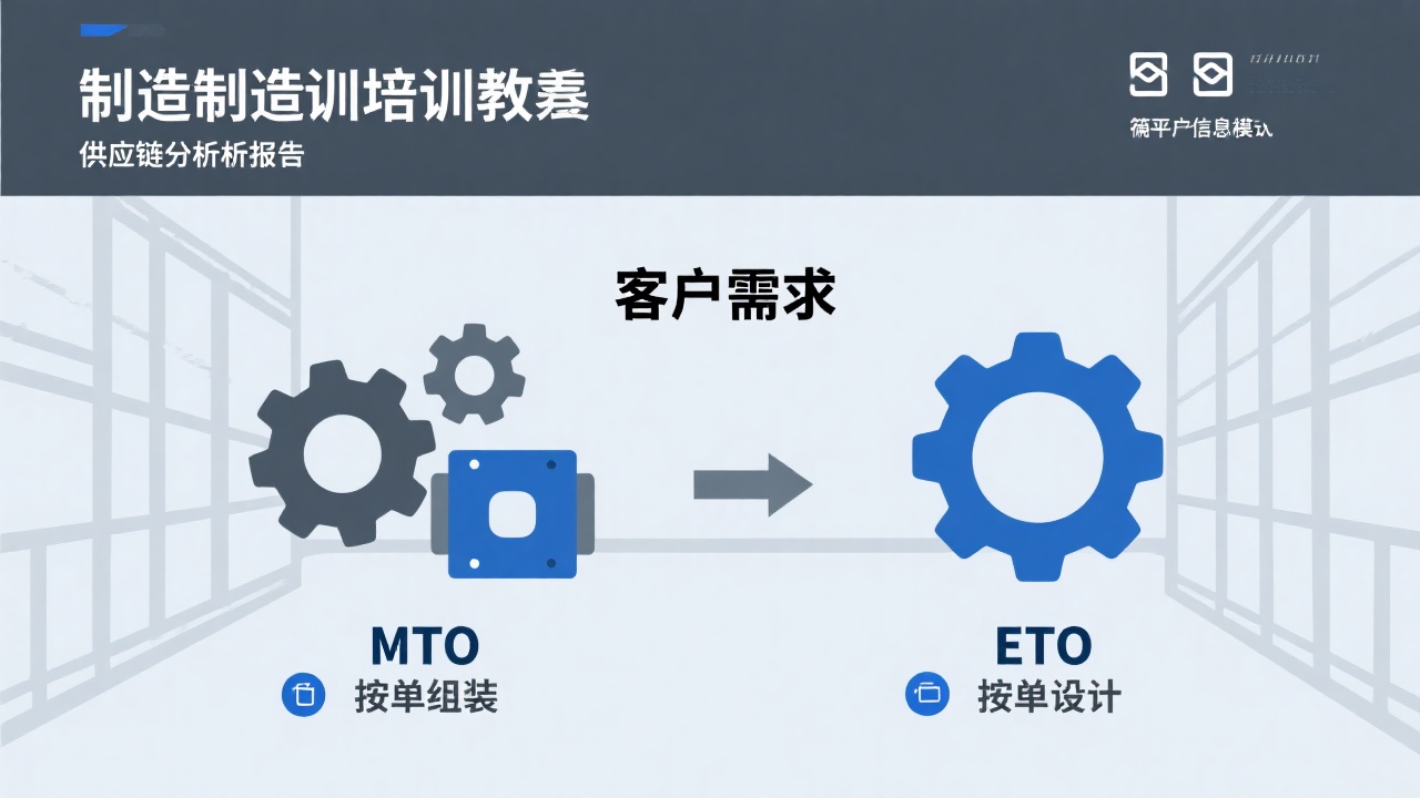 MTO与ETO的区别是什么?两种定制化生产的对比分析