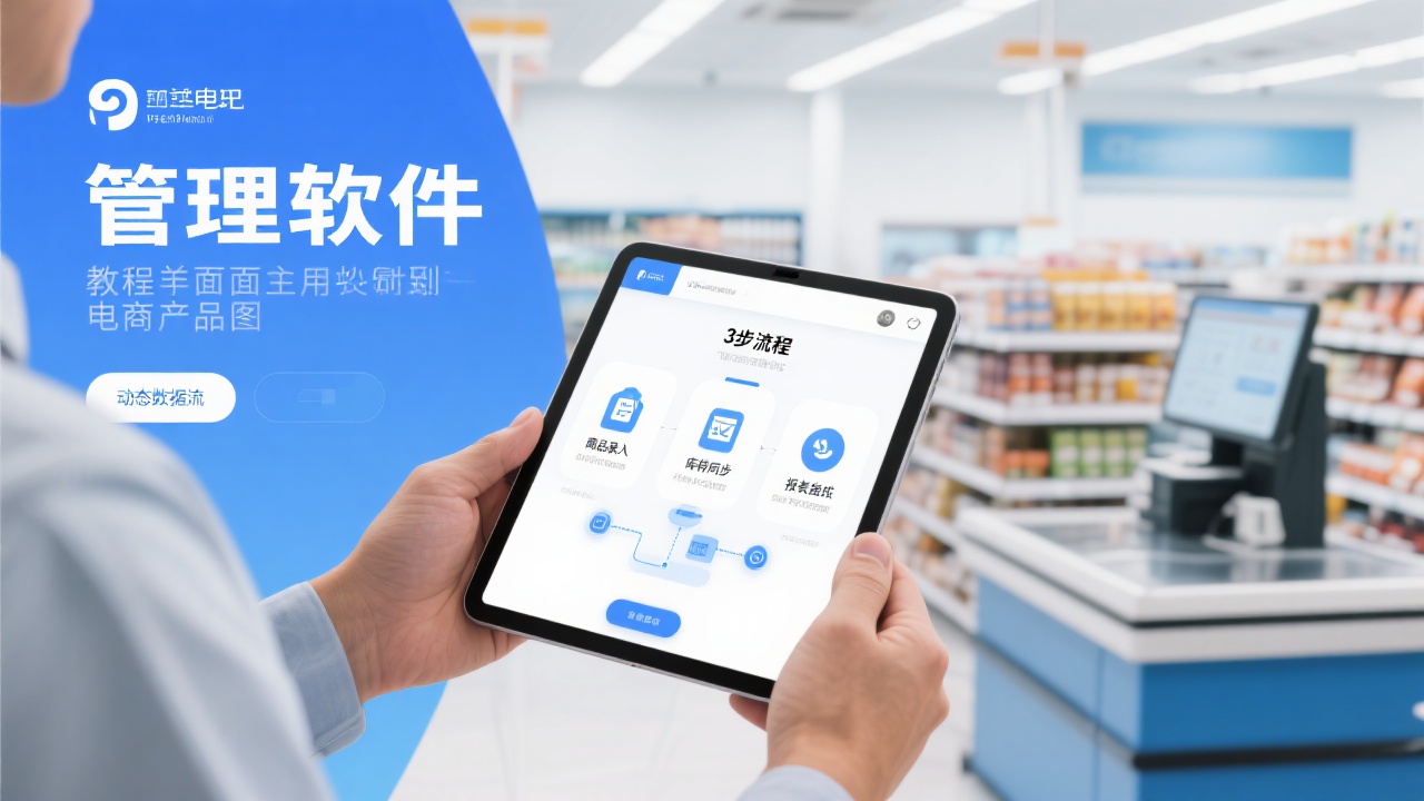 快速搭建超市管理软件，只需3步轻松搞定！