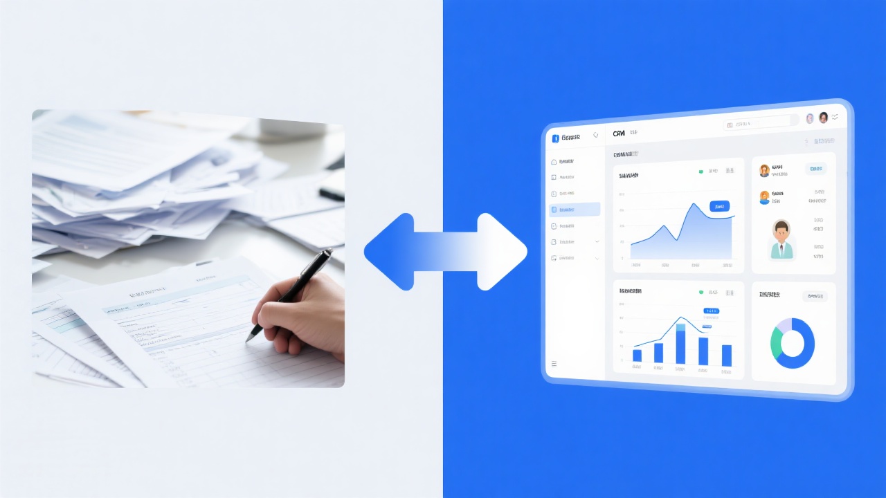 CRM业务管理系统与传统方法的核心区别