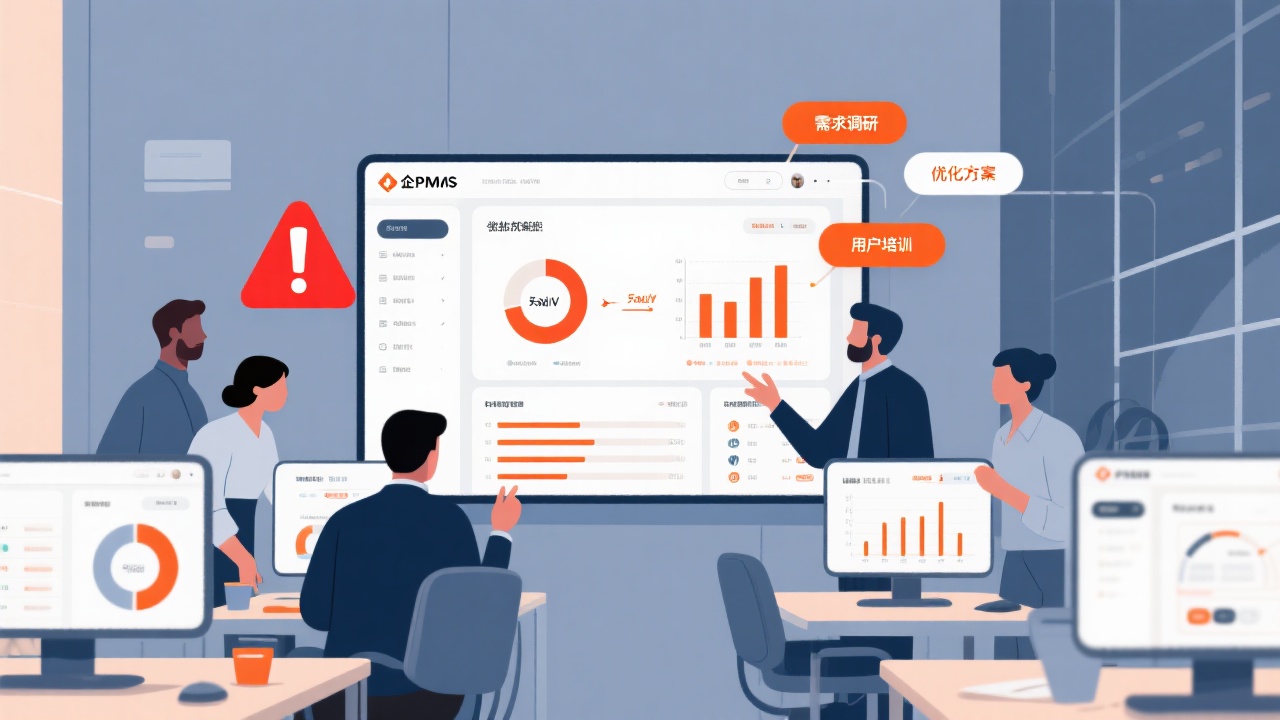 企业 PMS 平台应用中常见的失败原因及对策