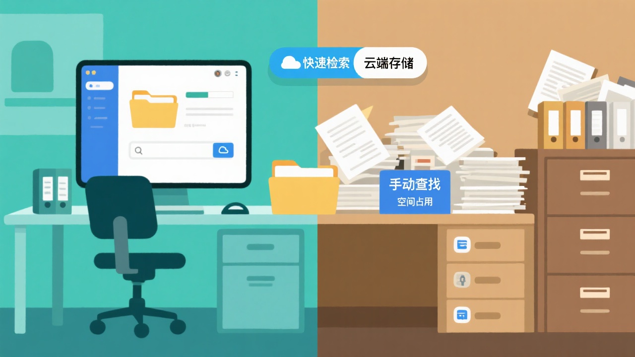 项目资料归档工具和传统归档方法的区别