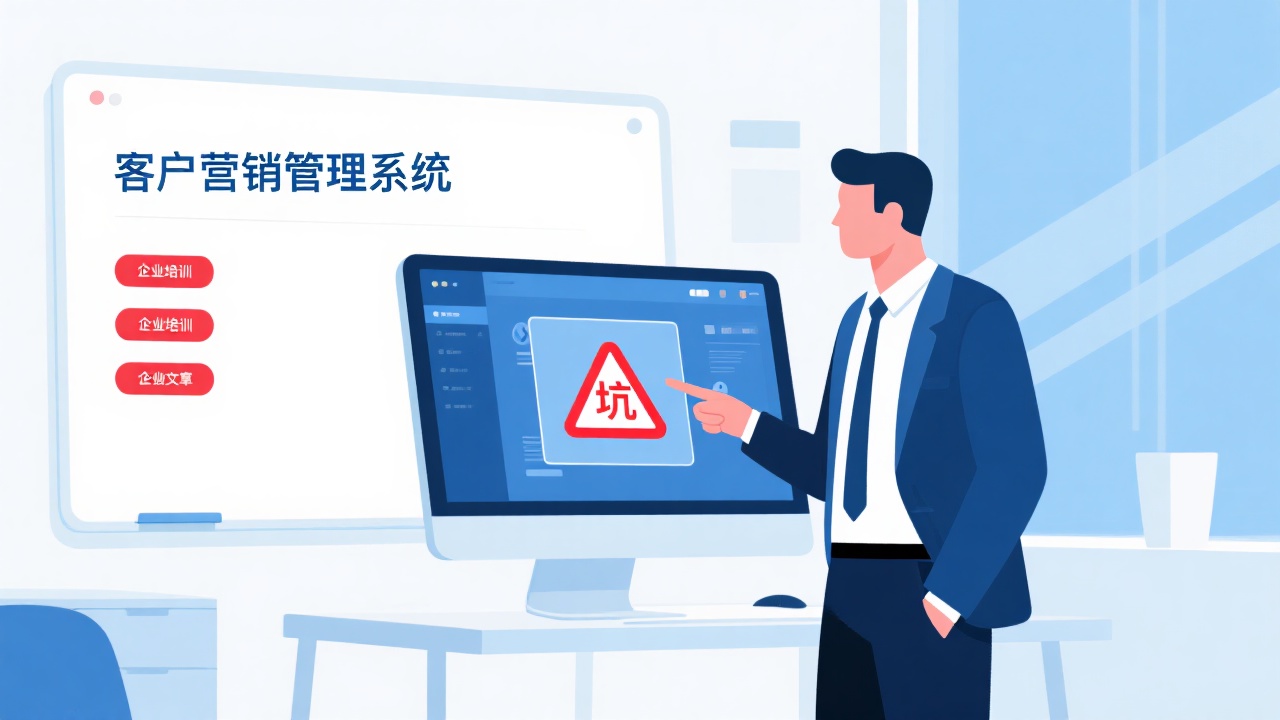 客户营销管理系统怎么选？避开这5大坑！