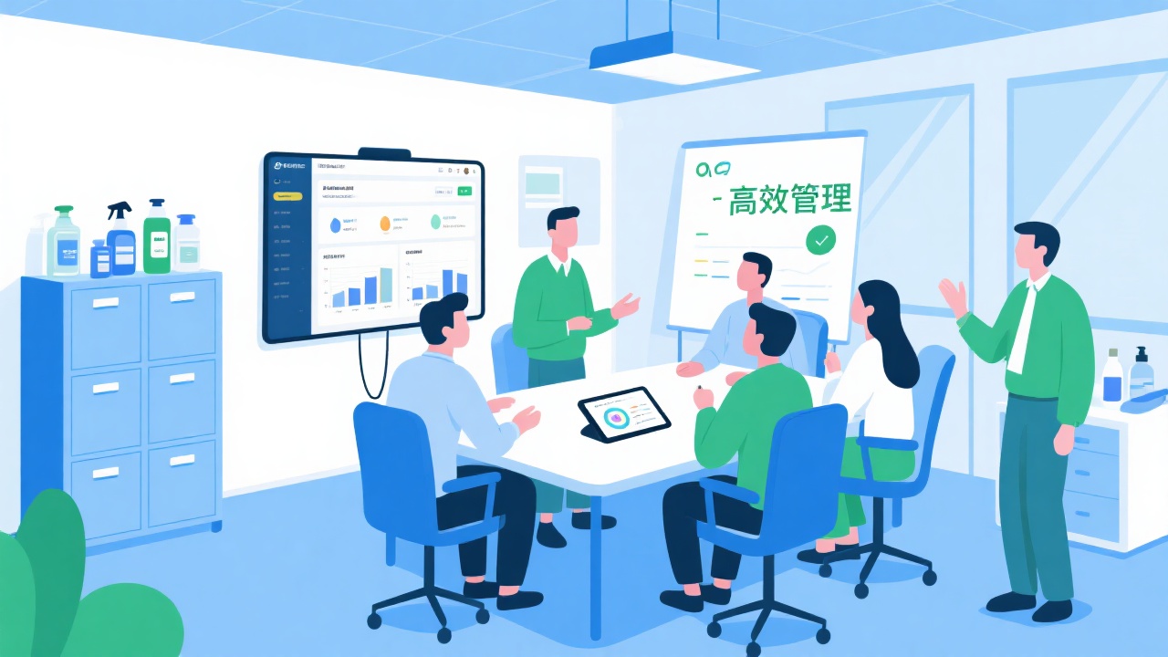 清洁用品行业必备：OA软件怎么选？高效管理秘诀！