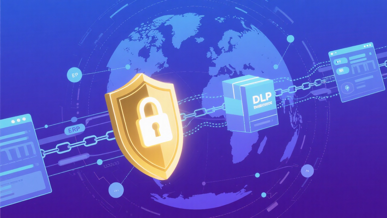ERP系统供应链信息安全如何保障？DLP防护是关键！