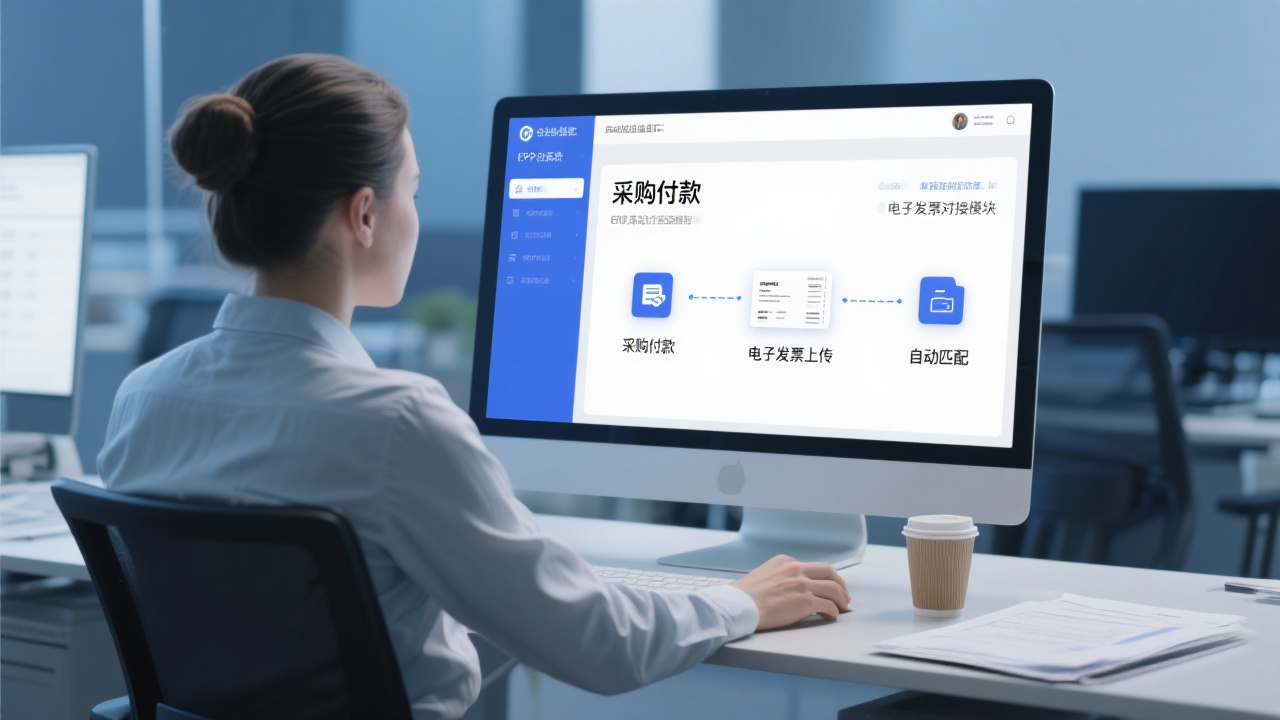ERP系统采购付款怎么做？电子发票如何无缝对接ERP