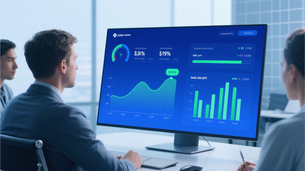 ERP系统销售业绩KPI仪表盘监控工具，如何提升业绩一目了然？