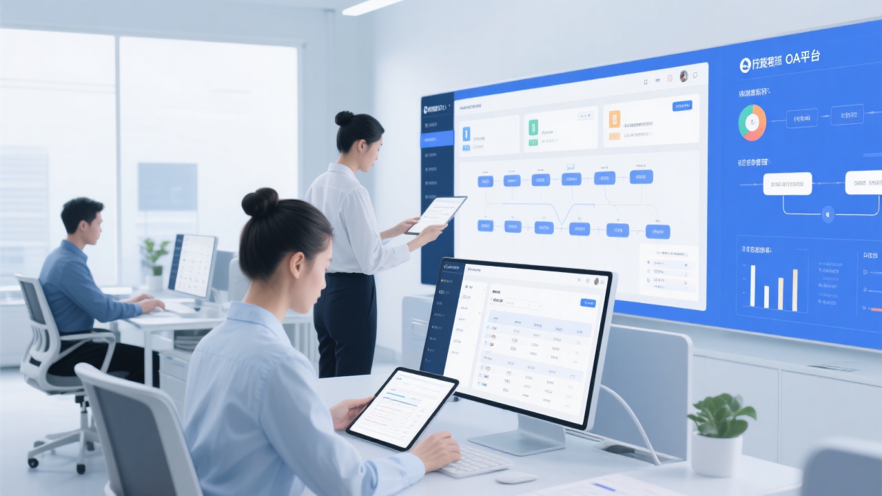 制造行业行政OA平台，选哪个更高效？