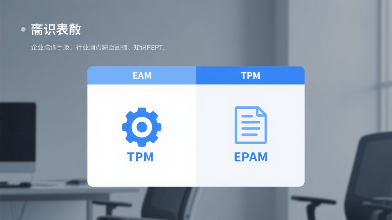 EAM 与 TPM 的区别在哪里？一张表格看清两者差异