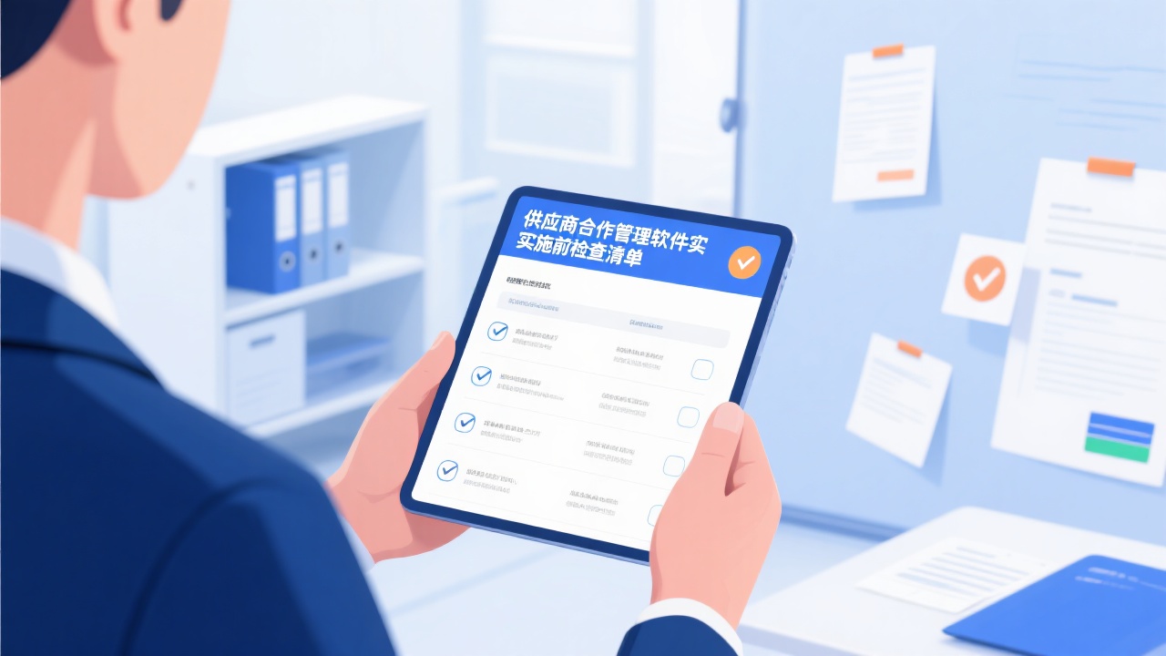 供应商合作管理软件实施前的完整检查清单