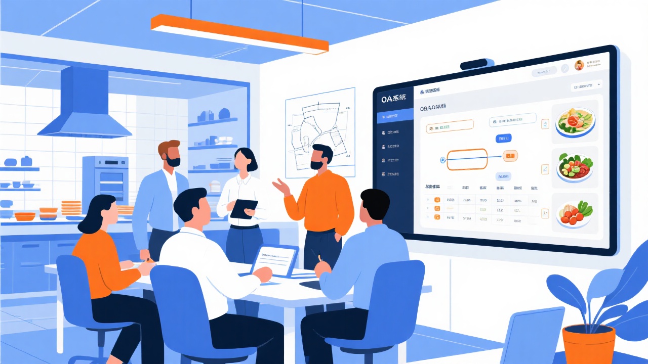 餐饮公司如何选对OA系统？省心省力的秘诀在这里！