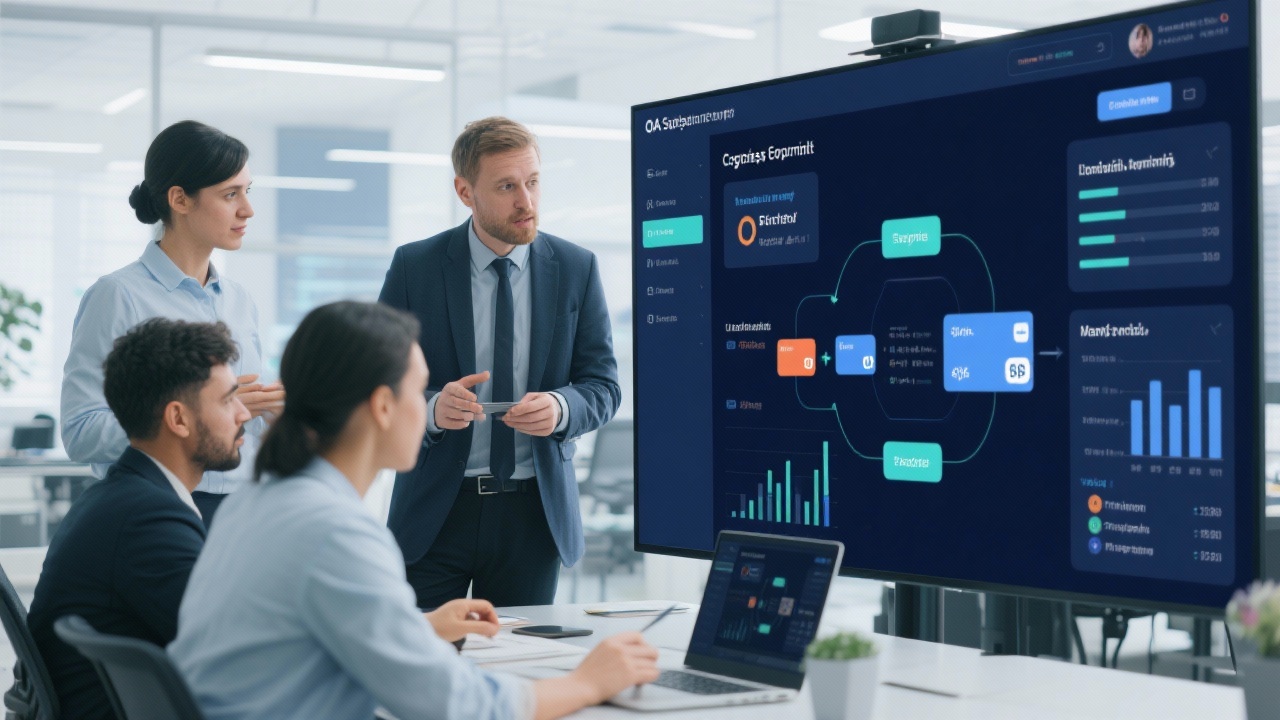 跨境支付企业如何选对OA系统？高效办公的秘密！