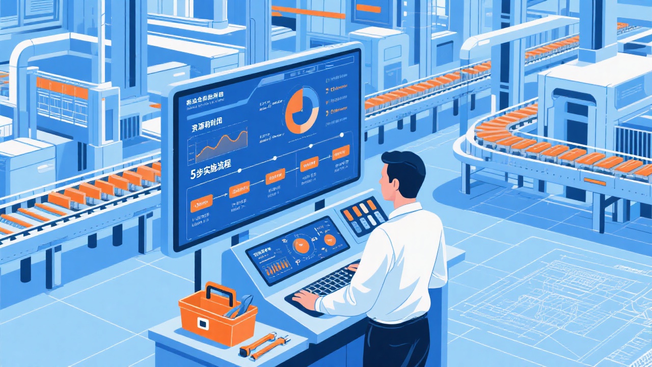 制造业生产资源管理：5步实施流程，轻松上手