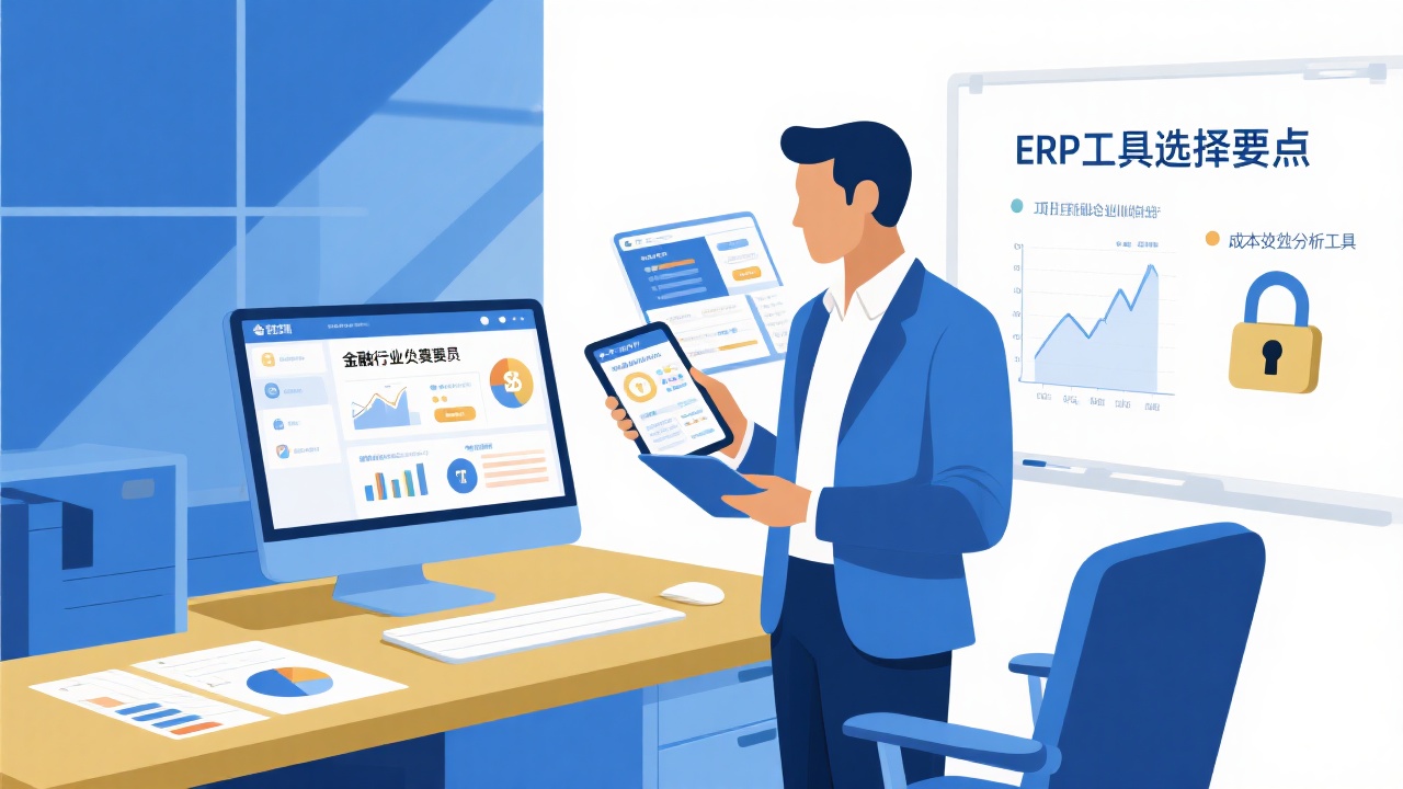 金融行业ERP项目管理工具怎么选？教你避坑指南！