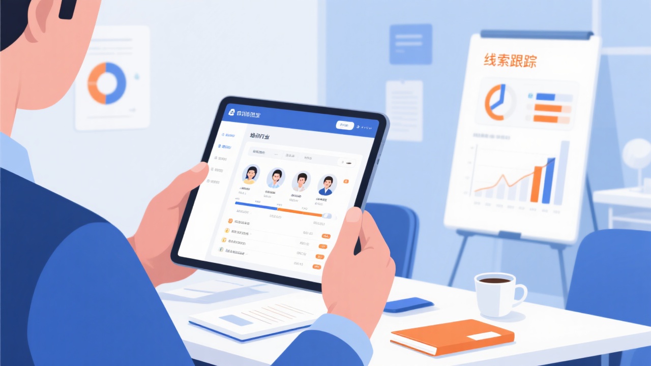 培训行业线索跟踪工具：如何高效管理学员信息？