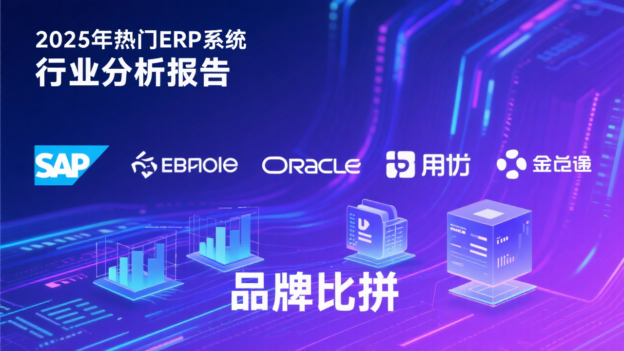 2025年最火的ERP系统品牌大比拼，哪个牌子的ERP系统比较好？