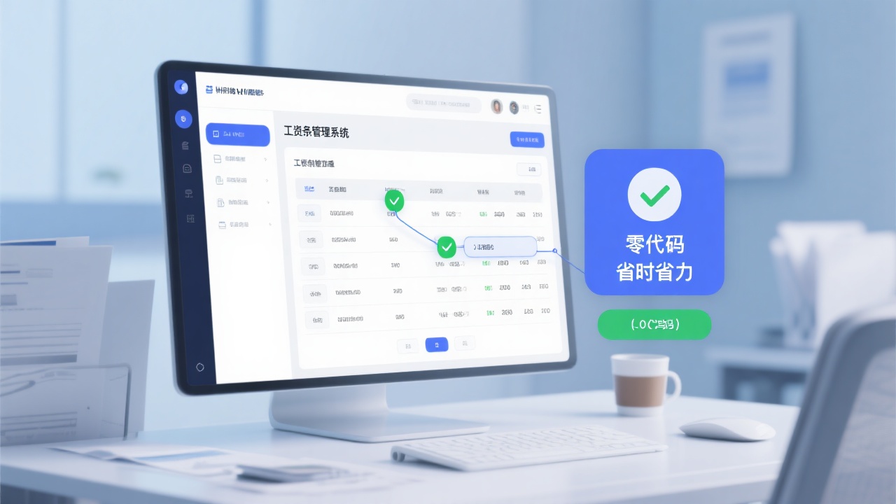 零代码开发工资条管理系统，真的能省时省力？