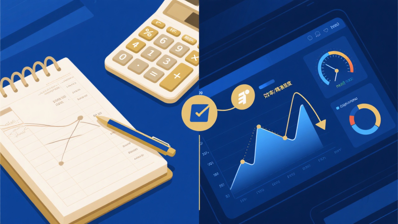 财务核算管理工具与传统方法的核心区别
