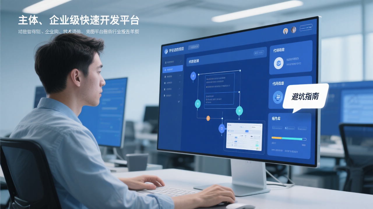企业级快速开发平台选哪家？5分钟教你避坑！