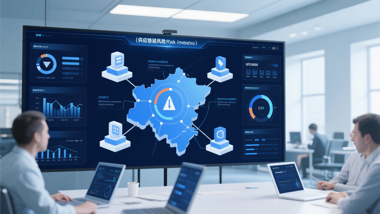 ERP系统如何绘制供应链风险地图？详解步骤与工具