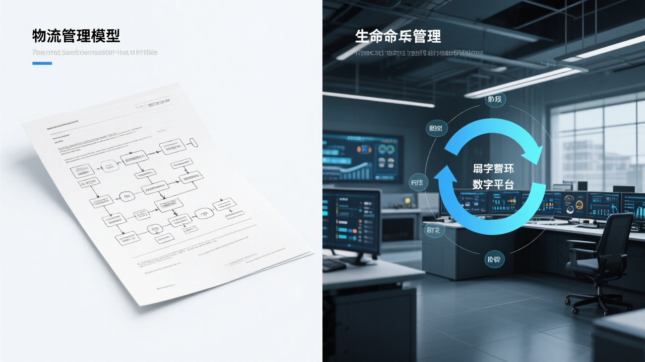 物流企业产品生命周期管理与传统方法的核心区别