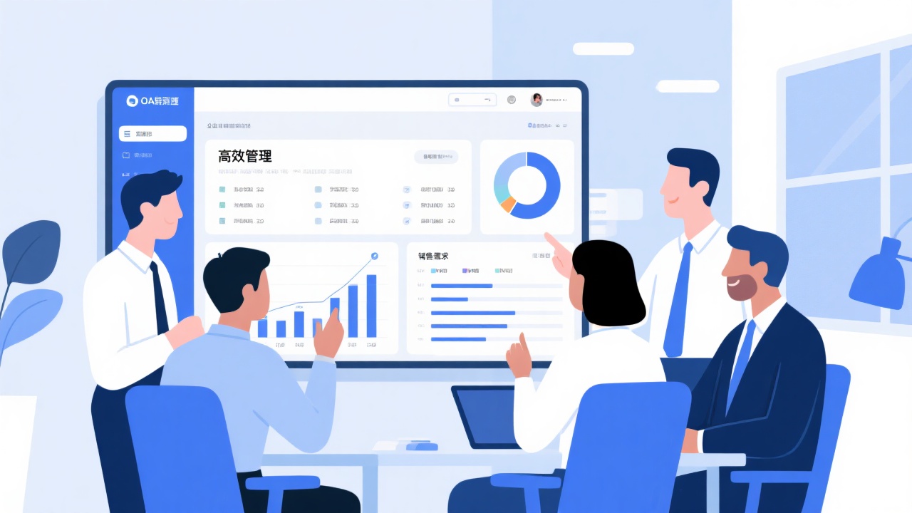 如何用OA软件高效管理销售需求？