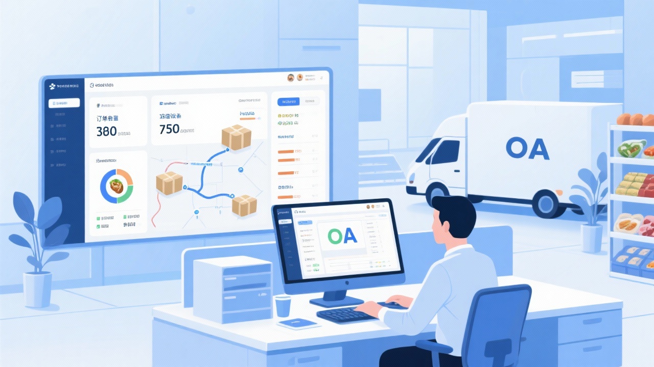 食品配送企业必备！OA系统如何提升运营效率？