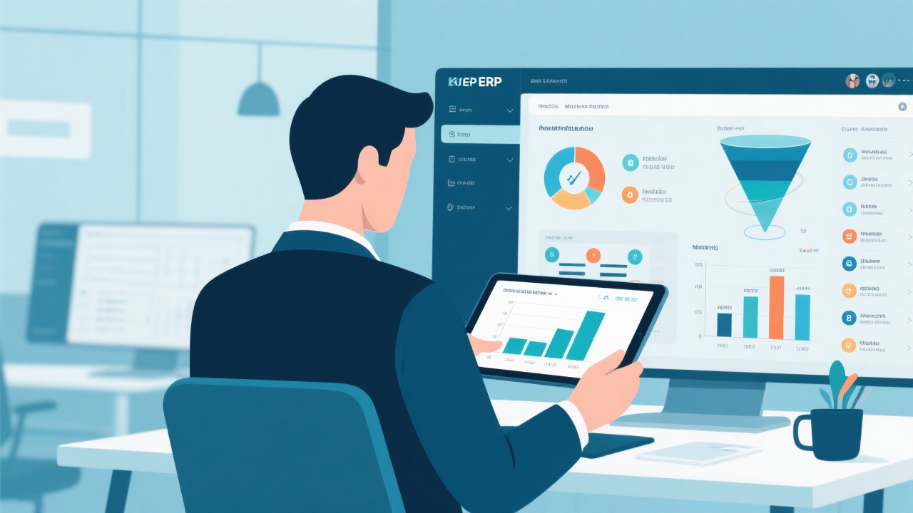 ERP系统销售如何高效维护客户？