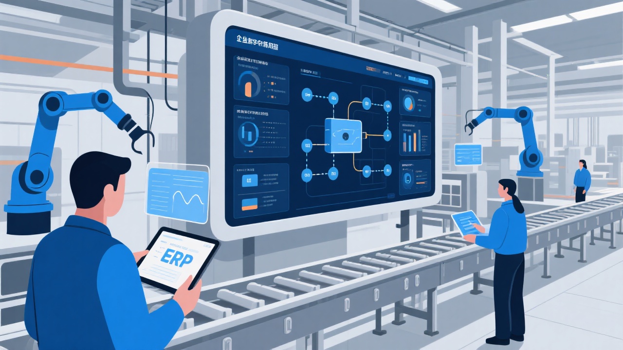 ERP系统如何助力生产流程标准化落地？