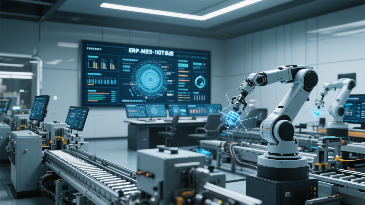 ERP、MES、IoT联动如何提升生产效率?