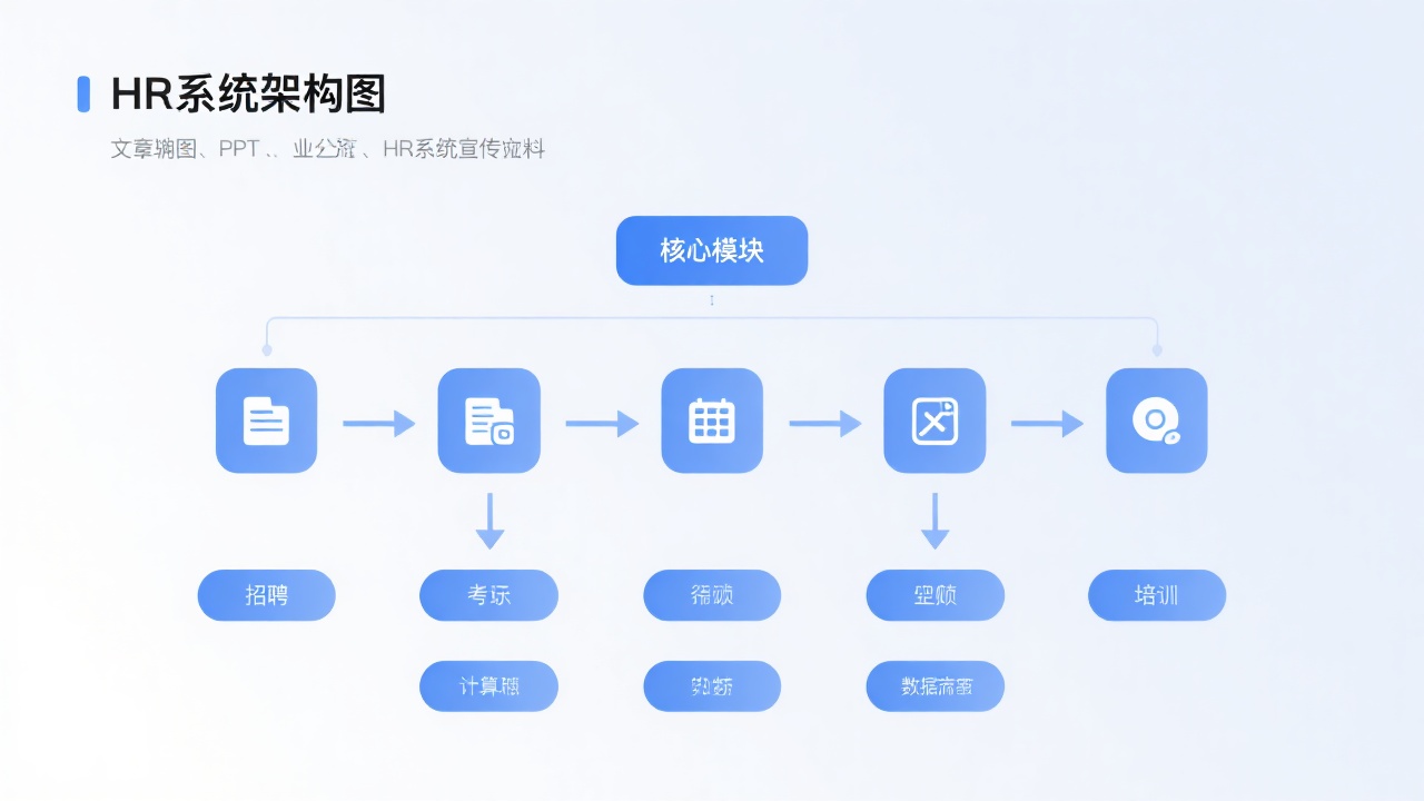 HR系统的组成结构是怎样的？3张图帮你一次看懂